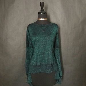 LY Top High Low Hem Women's Plus Size 2X